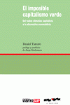 Imposible capitalismo verde, El: portada
