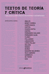 TEXTOS DE TEORÍA Y CRÍTICA: portada