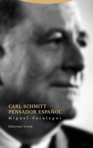 Carl Schmitt pensador español: portada