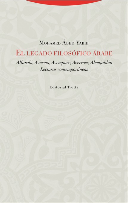 El legado filosófico árabe: portada