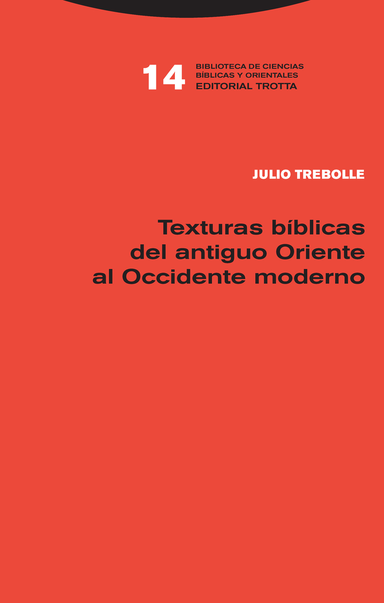 Texturas bíblicas del antiguo Oriente al Occidente moderno: portada