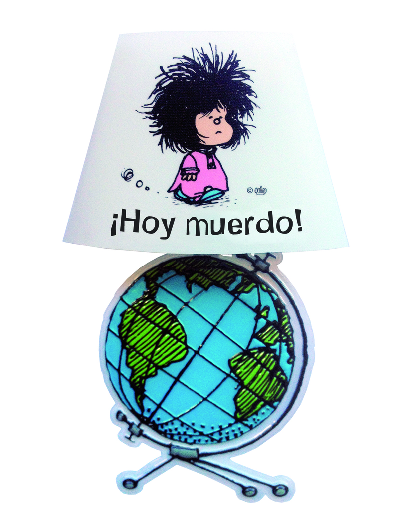 Lámpara adhesiva Mafalda: portada