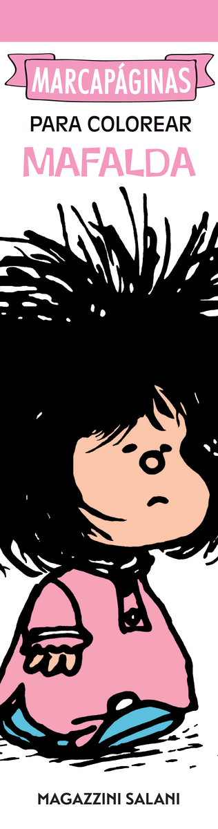Mis marcapáginas para colorear (Mafalda): portada