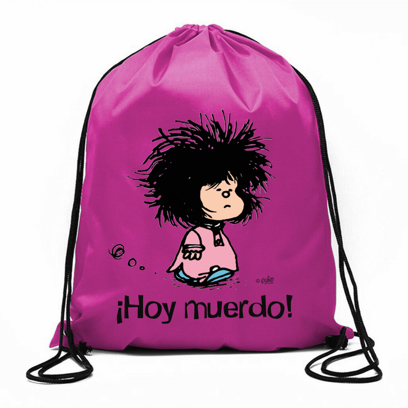 Bolsa de cuerdas Mafalda ¡Hoy muerdo!: portada