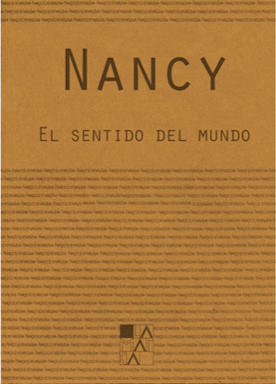 SENTIDO DEL MUNDO,EL: portada