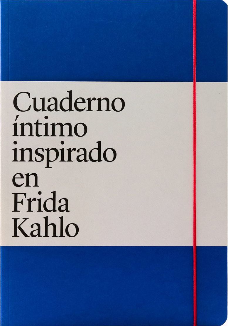 Cuaderno íntimo inspirado en Frida Kahlo: portada