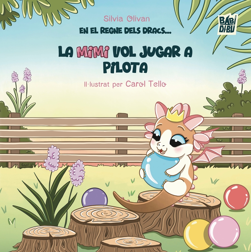 En el regne dels dracs...  la Mimi vol jugar a pilota: portada